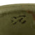 Original U.S. WWII 1944 M1 McCord Swivel Bale Front Seam Helmet with Westinghouse Liner Original Items