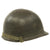 Original U.S. WWII 1945 M1 Schlueter Rear Seam Helmet with Korean War 99th Infantry Division Marked Liner Original Items