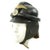 Original German WWII 1st Pattern NSKK Crash Helmet with RZM Label - size 55 Original Items