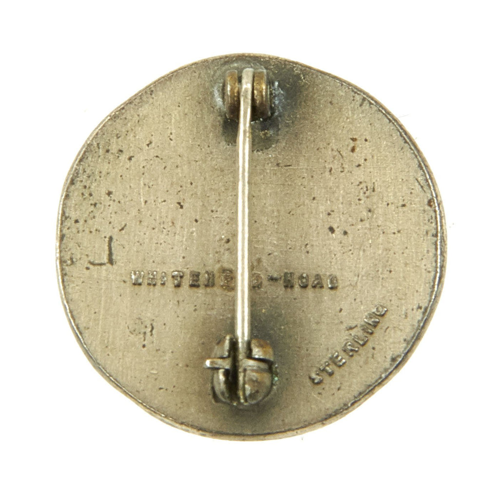 Manhatan Project Pin Original U.S. WWII Manhattan Project A Bomb Workers Pin - Sterling Sil ...