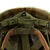 Original U.S. WWII Vietnam Reissue M1 McCord Front Seam Swivel Bale Helmet with USMC Camouflage Cover Original Items