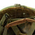Original U.S. WWII Vietnam Reissue M1 McCord Front Seam Swivel Bale Helmet with USMC Camouflage Cover Original Items