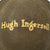 Original U.S. WWI M1917 Doughboy Helmet with Textured Paint named to Hugh Ingersoll Original Items