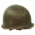 Original U.S. WWII Korean War M1 Rear Seam Helmet with Westinghouse / CAPAC Paratrooper Liner Original Items