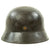 Original German WWII Luftwaffe M35 Double Decal Helmet with Size 57 Liner - marked SE64 Original Items