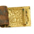 Original U.S. Civil War Officer's Portrait Photo with Model 1851 Regulation Belt Buckle & Belt Original Items