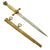 Original WWII German 2nd Model Naval Dagger with Lightning Bolt Scabbard by Paul Weyersberg Original Items