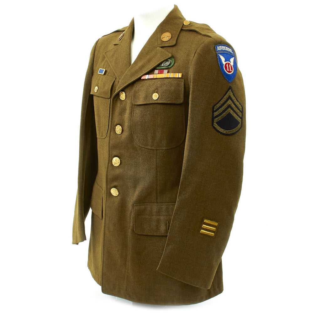 Original 511th Parachute Infantry Regiment Winter Service Uniform  Jacket