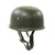 Original German WWII M38 Luftwaffe Fallschirmjäger Paratrooper Helmet with Replica Chinstrap - ET66 Original Items