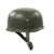 Original German WWII M38 Luftwaffe Fallschirmjäger Paratrooper Helmet with Replica Chinstrap - ET66 Original Items