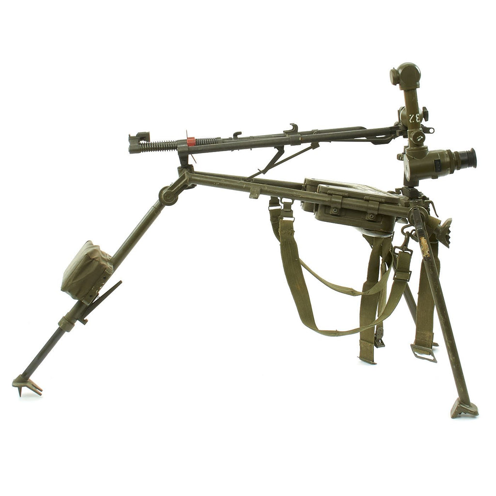 Original German MG3 Machine Gun Tripod with Hensoldt Wetzlar Periscope Sight Original Items
