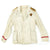 Original Italian WWII MVSN Officer Summer White Uniform Jacket Original Items