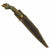Original U.S. WWII Bring Back Philippine Bowie Style Knife with Leather Scabbard Original Items