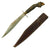 Original U.S. WWII Bring Back Philippine Bowie Style Knife with Leather Scabbard Original Items
