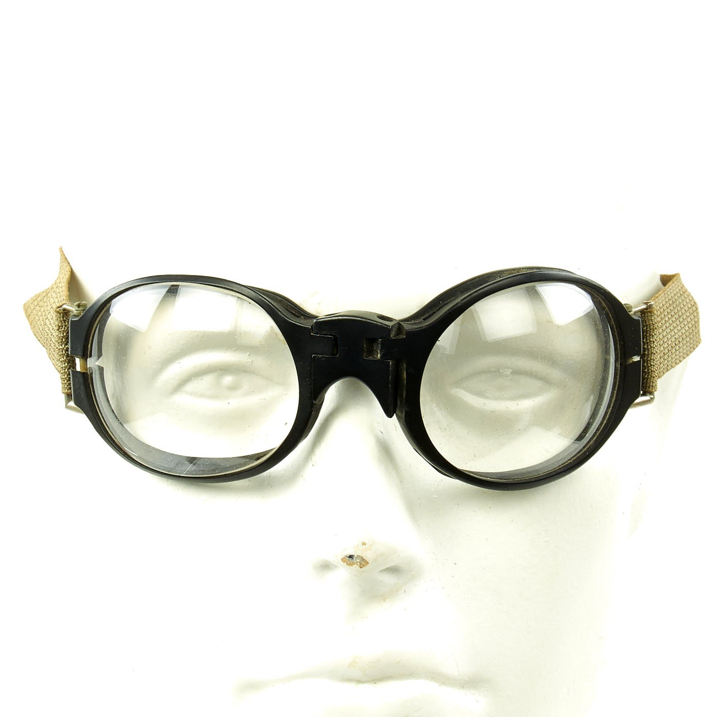 splinter goggles Original German Luftwaffe Fighter Pilot Splinter Goggles Ultrasin Glas – International Military Antiques