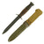 Original U.S. WWII Blade Marked M3 Fighting Knife by Imperial Knife Co. with M8 Scabbard Original Items