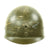 Original U.S. Vietnam War M1 Helmet Liner by Westinghouse Decorated with PEACE and Writing Original Items