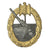 Original German WWII Kriegsmarine Coastal Artillery Enlisted Tunic with Badge Original Items
