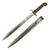 Original Swedish M1914 Bayonet By Eskilstuna For M1894/14 6.5mm Mauser Carbines and M1945 Carl Gustav SMG - Early Production Original Items