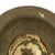 Original U.S. WWI M1917 Doughboy Helmet Shell with Panel Camouflage Paint Original Items