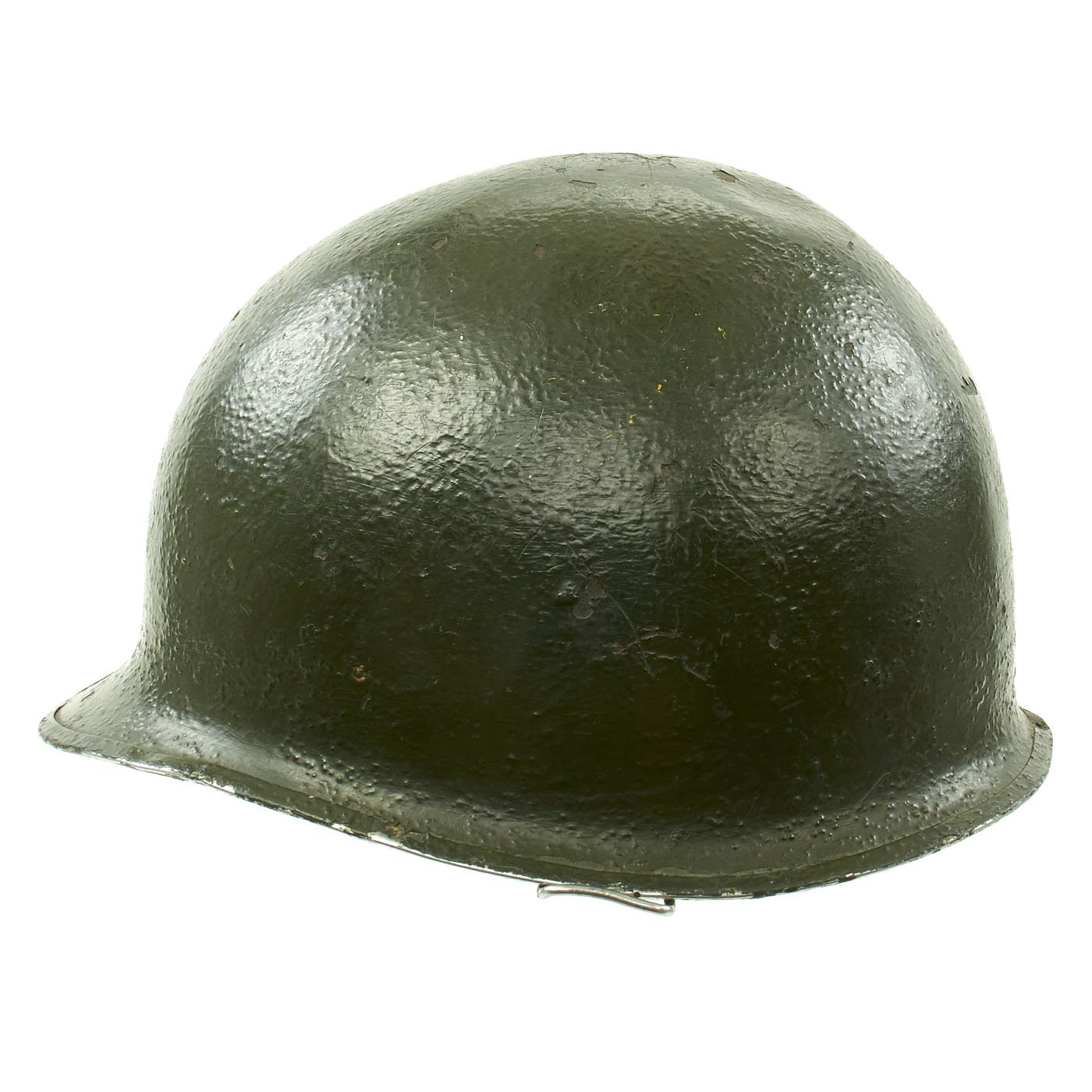 Original U.S. WWII M1 McCord Swivel Bale Front Seam Helmet with