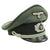 Original German WWII Named Heer Army Administration Officer Visor Crush Cap Original Items