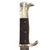 Original Imperial German WWI Kurzes Seitengewehr M1898 Sawback Dress Bayonet by Carl Eickhorn with WWII 1940 Dated Leather Frog and Scabbard Original Items