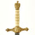 Original WWII German 2nd Model Miniature Naval Dagger Letter Opener with Lightning Bolt Scabbard Original Items