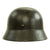 Original German WWII M40 Service Worn Single Decal Luftwaffe Helmet - ET60 Original Items
