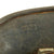 Original German WWII M40 Service Worn Single Decal Luftwaffe Helmet - ET60 Original Items