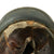 Original German WWII M40 Service Worn Single Decal Luftwaffe Helmet - ET64 Original Items