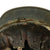 Original German WWII M40 Service Worn Single Decal Luftwaffe Helmet - ET64 Original Items