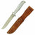 Original U.S. WWII Murphy Combat Fighting Knife with Cast Aluminum Handle & Scabbard Original Items
