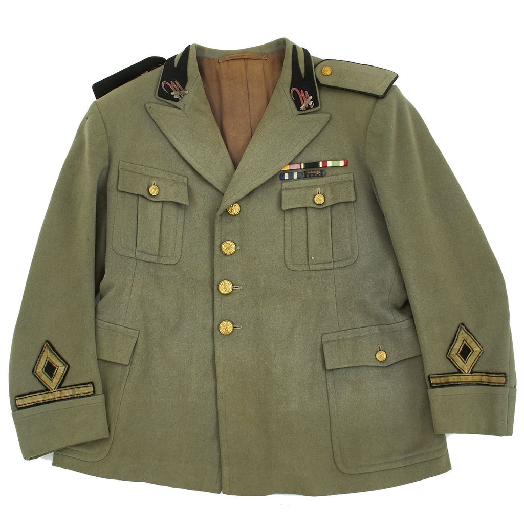 Original Italian WWII MVSN Aspirante Officer Uniform Jacket ...