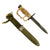 Original U.S. Vietnam War M7 Bayonet with Experimental Brass Knuckle Guard and M8A1 Scabbard Original Items