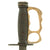 Original U.S. Vietnam War M7 Bayonet with Experimental Brass Knuckle Guard and M8A1 Scabbard Original Items