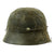 Original German WWII Army Heer M40 Chicken Wire Steel Helmet with 57cm Liner - SE64 Original Items