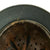 Original German WWII M35 Helmet with Field Applied Textured Camouflage Paint & 56cm Liner - 64cm Shell Original Items