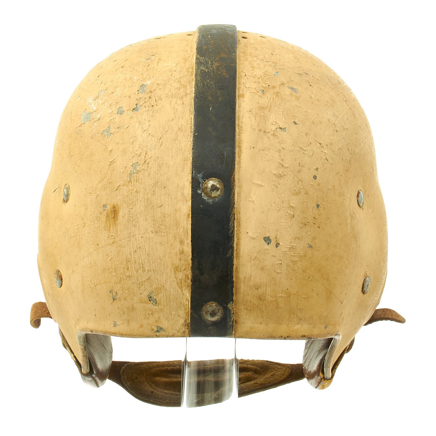 early football helmets ww2 Original U.S. Early WWII Airborne Paratrooper Training Football Helmet – International Military Antiques