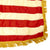 Original U.S. WWII Era 48 Star Parade Flag with Gold Fringe - 3 x 5 Original Items