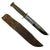 Original U.S. WWII KA-BAR Style Fighting Knife by Western Cutlery with Personalized Leather Scabbard Original Items