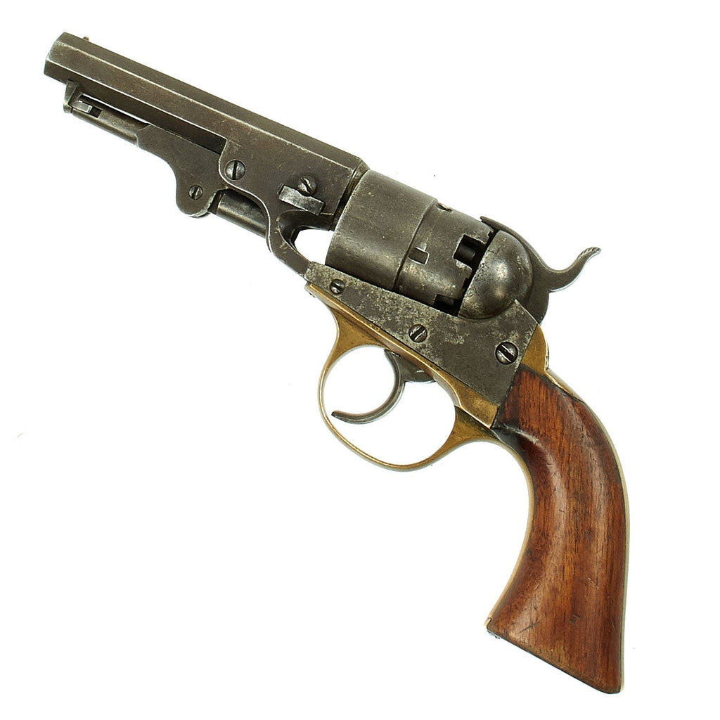 Copper Revolver Original U.S. Civil War Era Cooper Double Action Pocket Percussion Rev ...