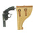 Original German WWII LP 34 Heer Signal Flare Pistol by ERMA-Erfurt with Holster and Cleaning rod - Dated 1940 Original Items