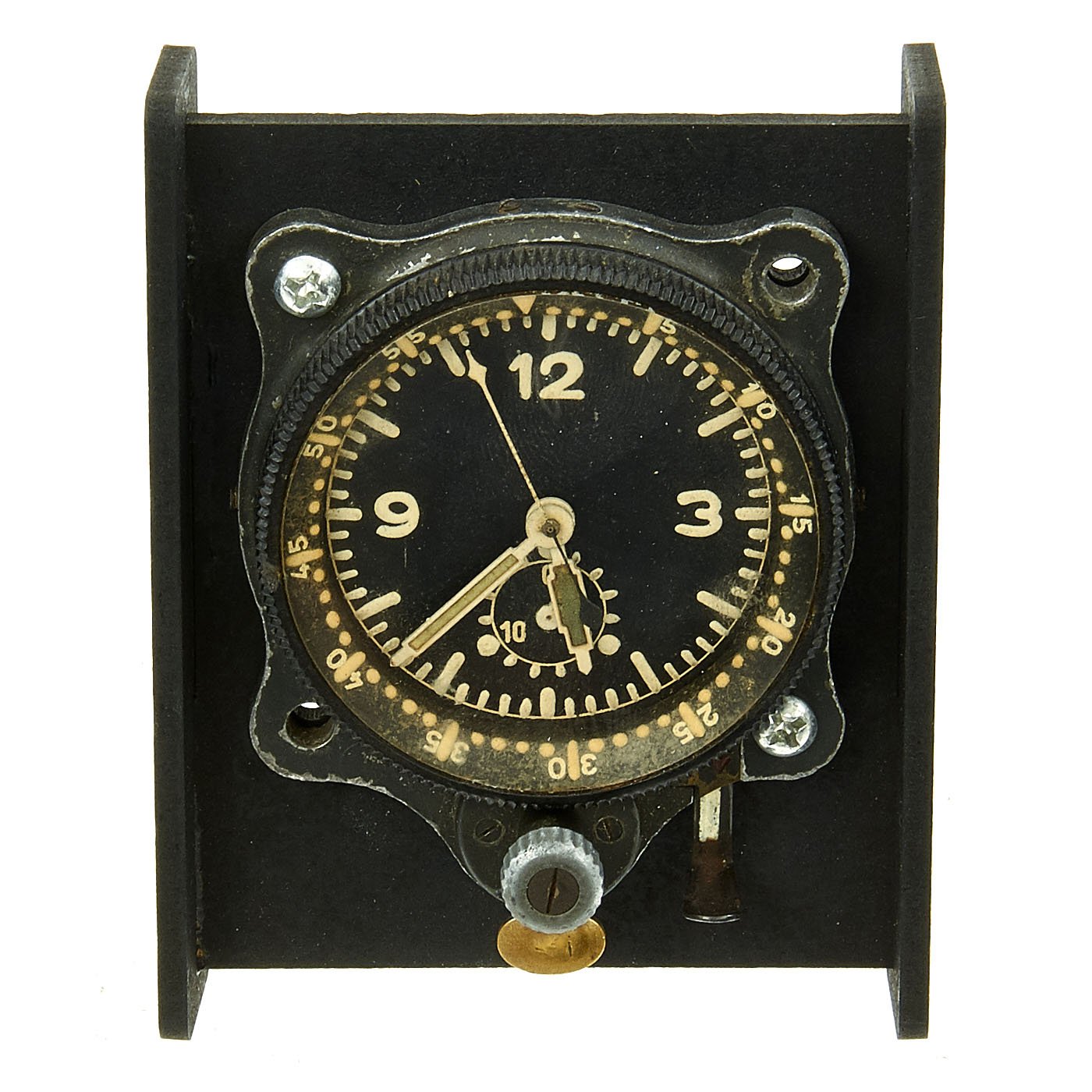 Original German WWII Luftwaffe Junghans Chronograph Cockpit Clock