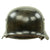 Original German WWII Named Luftwaffe M35 Double Decal Droop Tail Eagle Steel Helmet with 57cm Liner - Q64 Original Items