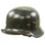 Original German WWII Named Luftwaffe M35 Double Decal Droop Tail Eagle Steel Helmet with 57cm Liner - Q64 Original Items