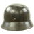 Original German WWII Named Luftwaffe M35 Double Decal Droop Tail Eagle Steel Helmet with 57cm Liner - Q64 Original Items