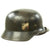 Original German WWII Named Luftwaffe M35 Double Decal Droop Tail Eagle Steel Helmet with 57cm Liner - Q64 Original Items
