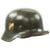 Original German WWII Named Luftwaffe M35 Double Decal Droop Tail Eagle Steel Helmet with 57cm Liner - Q64 Original Items