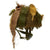 Original Belgian Post WWII British Style Paratrooper Helmet with Net and Burlap Camo Original Items
